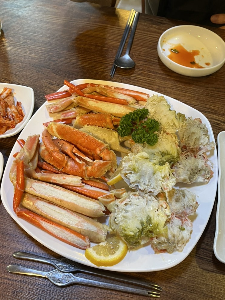  [속초 여행] 대게나라 조개마을