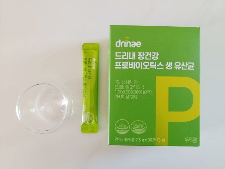  유산균추천 드리내 프로바이오틱스