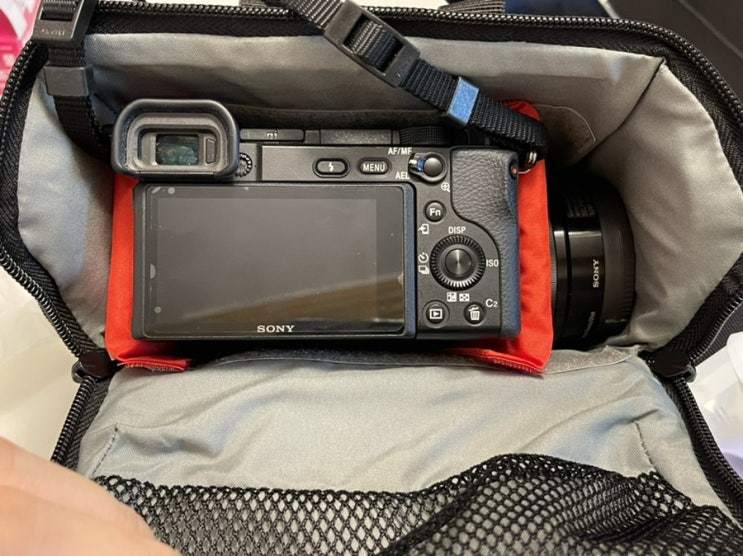  [내돈내산] Manfrotto NX Camera Shoulder Bag 2 (Blue) 소니 a6400을 위한 가방 구매_ft.세기몰