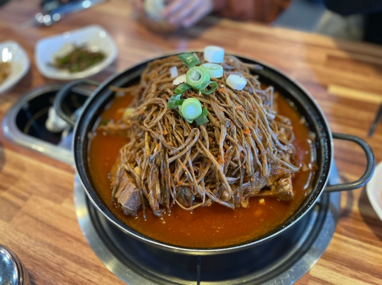  [전주] 육일식당｜난생 처음보는 고구마순감자탕 로컬맛집