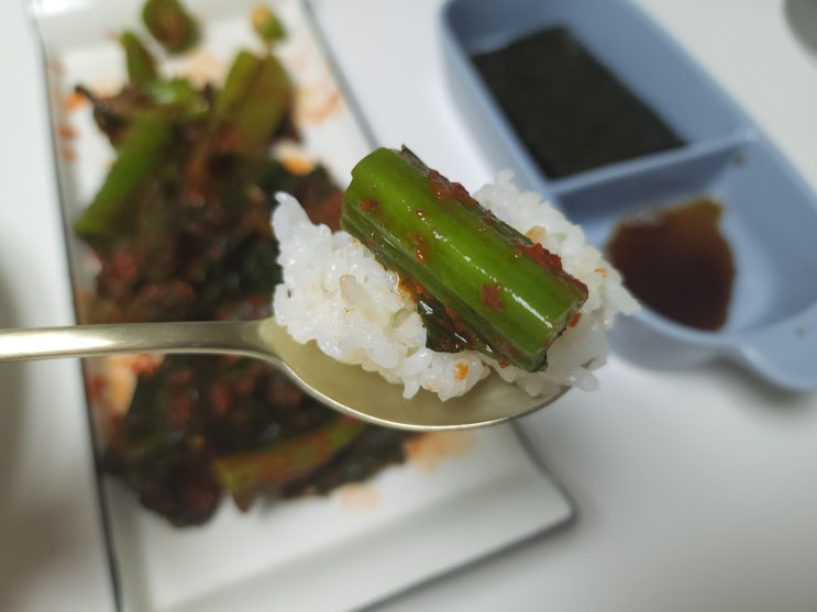  현진푸드 여수돌산갓김치 어떤 음식이랑 먹어도 맛있어요