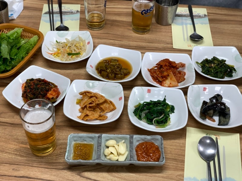 진도여행 중 들른 진도맛집 (가온전복, 신호등, 롱천식당)
