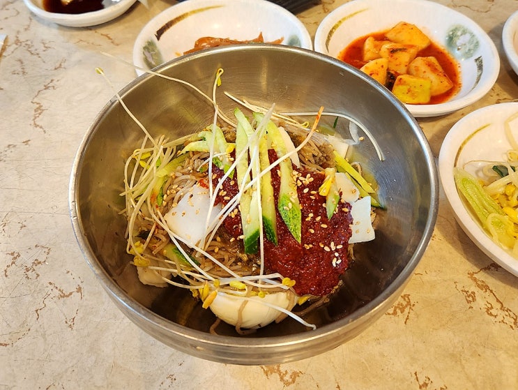  용산공원 맛집 몬드리안 호텔 인근 유진막국수 다녀왔어요