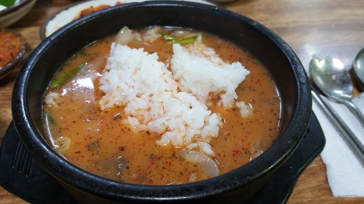  샤로수길 순천전통순대국 솔직한 내돈내산 후기