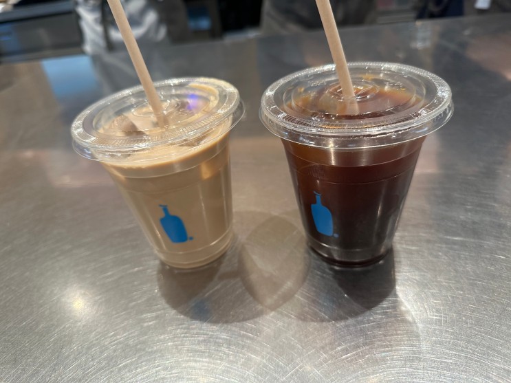 여의도 카페 더현대 서울 블루보틀 5F (ft. ice caffè latte)