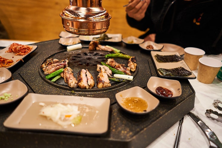 아산 탕정 닭갈비 맛집 리뷰 팔각도