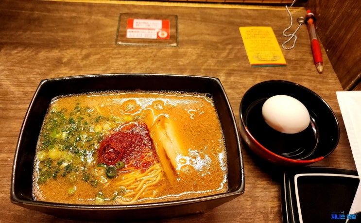 후쿠오카 맛집 : 이치란라멘 텐진니시도리점, 메뉴부터 추가 주문 방법 까지