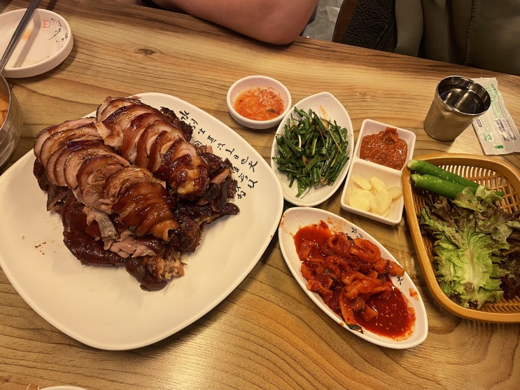  구월동 족발 맛집 , 구월동 맛집 : 장모족발 구월점 , 어묵탕이 서비스 , 구월동 술집 , 구월동 회식 장소 , 배달가능