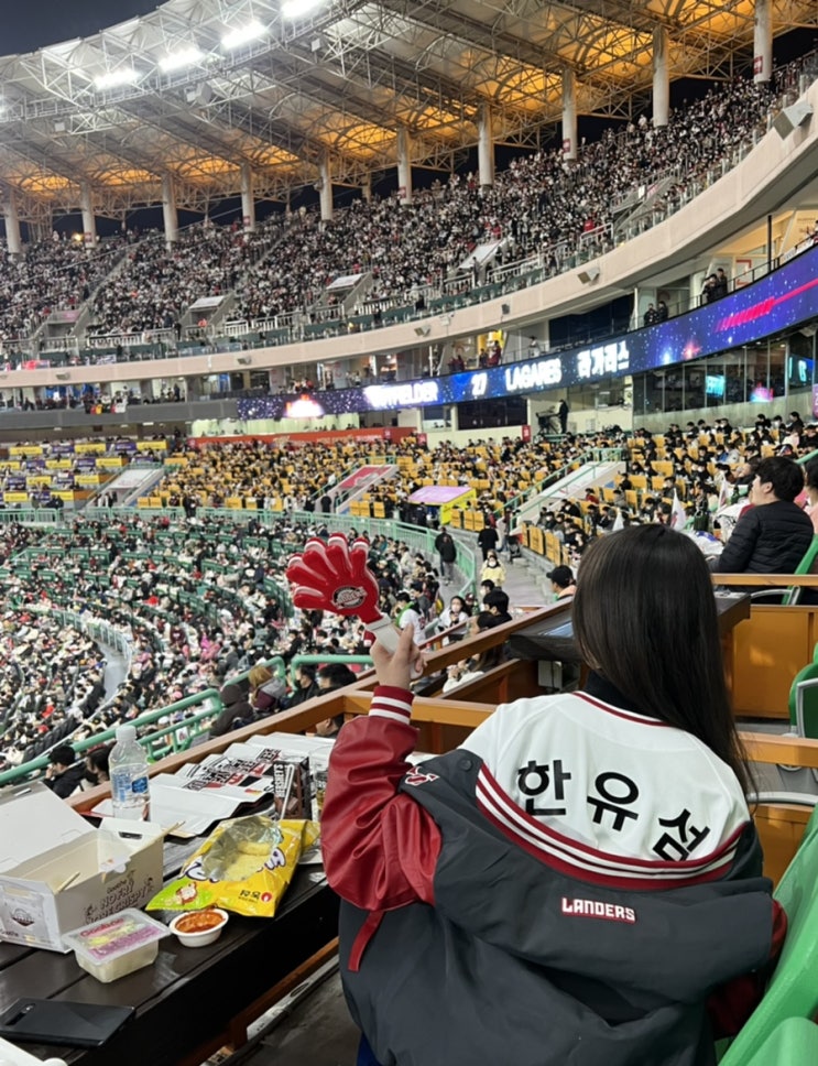  2022 한국시리즈 SSG 랜더스 우승!! 인천 문학경기장 5차전 레전드 경기 김강민 홈런 직관 후기