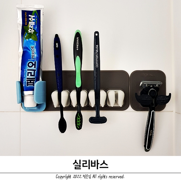 깔끔한 욕실정리를 위해 추천하는 칫솔꽂이 실리바스 깔끔한 욕실정리를 위해 추천하는 칫솔꽂이 실리바스