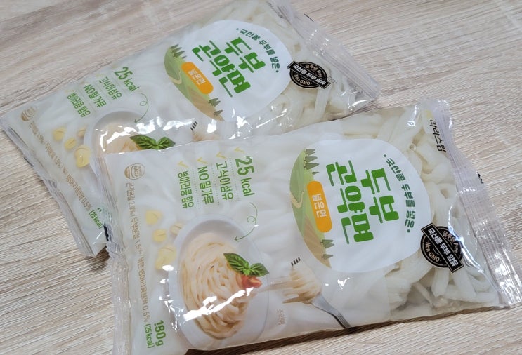  건강하고 배부르게 체중관리! 국산콩 두부를 넣은 '라라스팜 두부 곤약면'