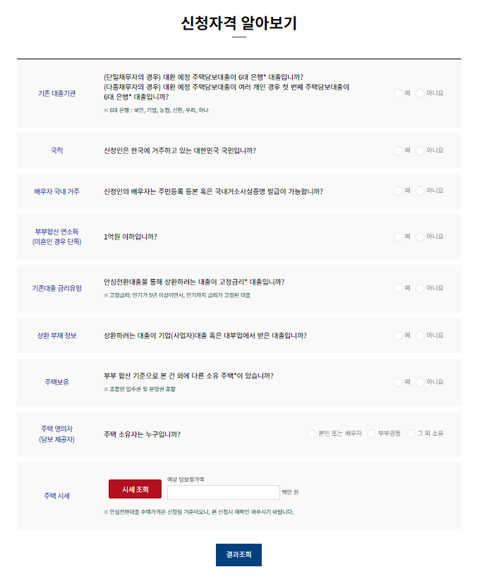 안심전환대출 필요서류 및 신청자격 알아보기 안심전환대출 필요서류 및 신청자격 알아보기