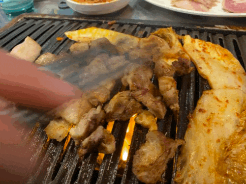 부산 장산 맛집 - 숯불 향 나는 옛날 주먹고기 맛집, 마포주먹구이 본점