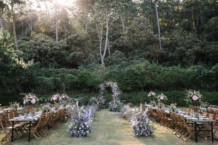 부산야외웨딩 이국적인 분위기의 루모스가든 야외결혼식
