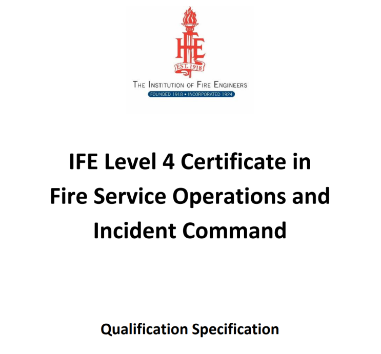  [소방학] IFE 4단계 현장지휘 인증제도