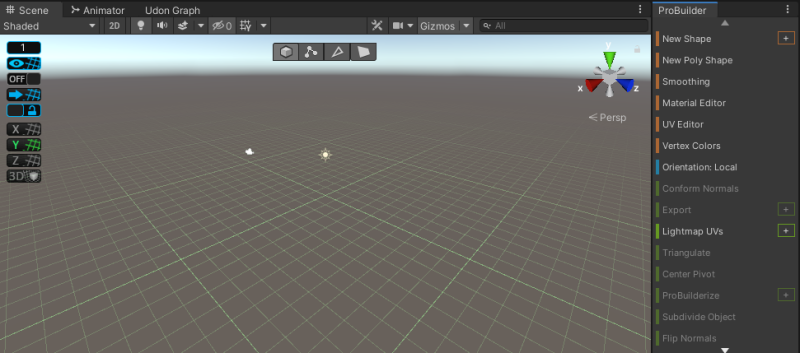 Unity로 VRChat World 만들기 - 2. ProBuilder 와 ProGrids 설치 및 적용 : 네이버 블로그
