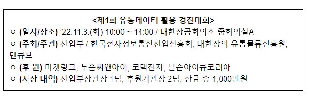 유통데이터 활용, 새로운 비즈니스 모델을 찾다_산업통상자원부 유통데이터 활용, 새로운 비즈니스 모델을 찾다_산업통상자원부