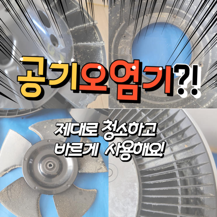 공기를 오염시키는 공기청정기?? 곰팡이까지 살고 있다구요??