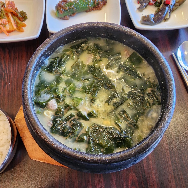  오복미역 대한민국 최초 미역국 전문점