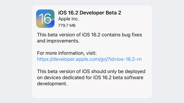 iOS 16.2 , iPadOS 16.2 베타 2 업데이트 기능 변경 내용 정보 iOS 16.2 , iPadOS 16.2 베타 2 업데이트 기능 변경 내용 정보