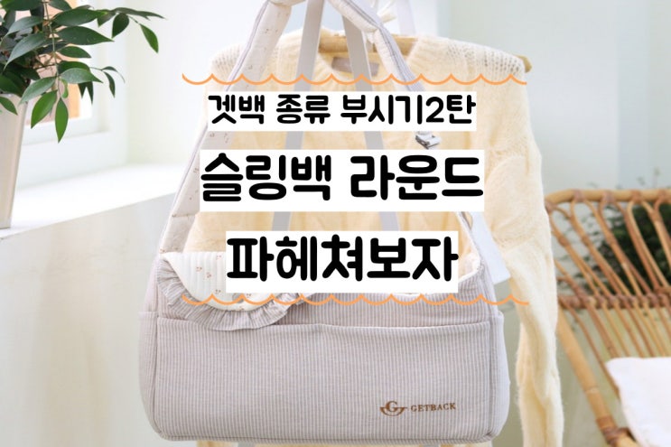  2탄 겟백가방 도대체 뭘사야되?  겟백강아지이동가방 (겟백라운드, 겟백에어, 겟백공감라운드, 겟백봉봉, 겟백라운드클래식, 겟백프리티) 겟백 종류