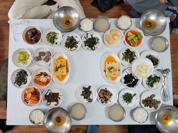  한번가면 다시찾는 22찬 산채백반, 평창진부 부일식당