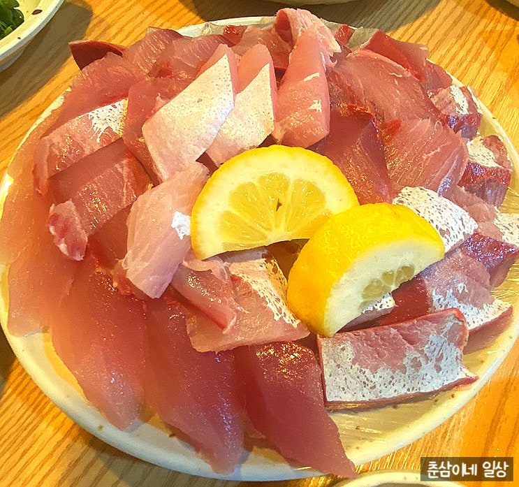  연남동대방어맛집 바다회사랑2호점 서비스는 영..