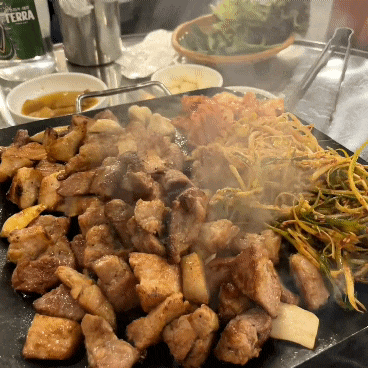  울산 병영 가성비맛집 고기 구워주는 '평화김해뒷고기'