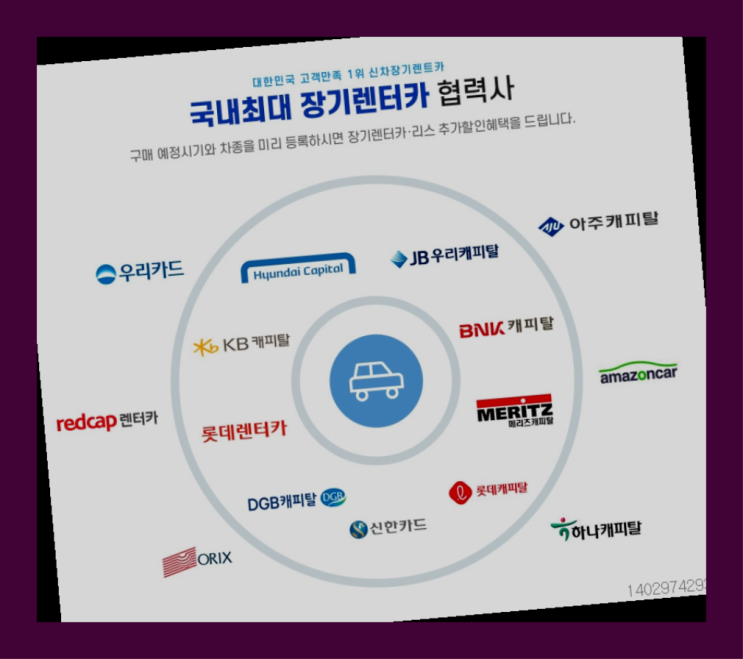  장기리스가격 ? 신차장기렌트카/운용리스 대기없는 이번달 특가 프로모션은?  비교불가