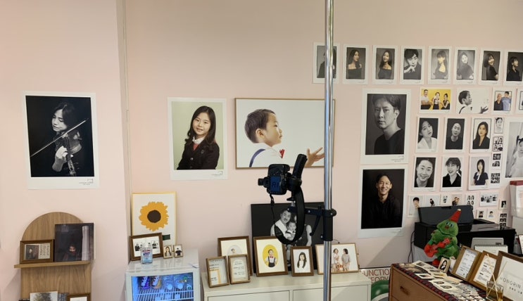  아차산 사진관 홍린 스튜디오 찰칵찰칵 후기