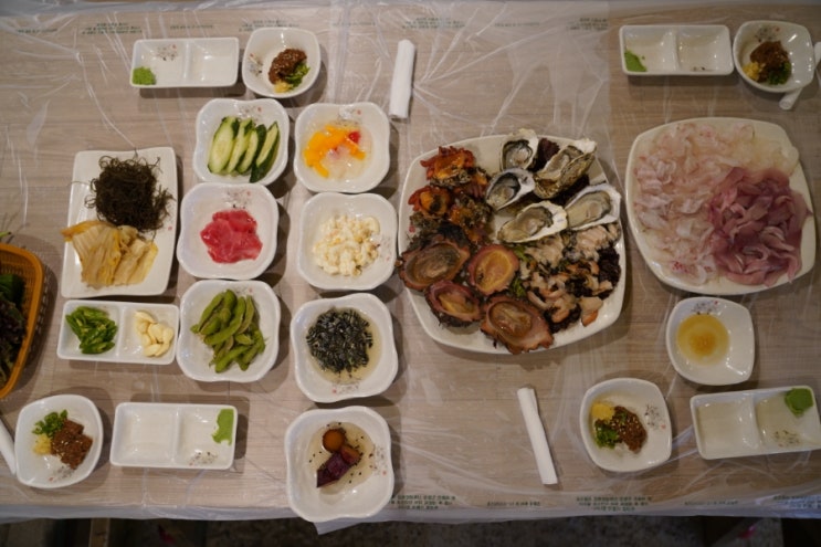 거제도 자연산회 맛집 현지인 추천 소노캄거제 근처 동신막썰이횟집  자연산회 굿!!