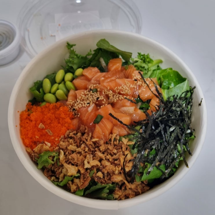  신중동역 샐러드 맛집 슬로우캘리, 테이크 아웃 후기!