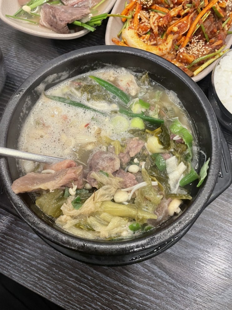  경기도 성남버스터미널 바로 앞 해장국 맛집 "유치회관" 야탑직영점 (서이추환영!)