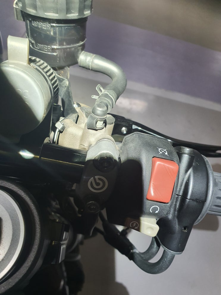  Z900RS 2019 - 순정 미러홀 처리완료