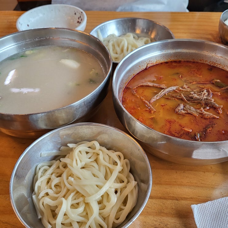 [내돈내산] 곤지암 동동국수 본점 후기 / 화담숲 맛짐 / 육개장 맛집 / 육개장 칼국수 맛집 / 육전 맛집 /동동국수 메뉴판 / 곤지암 맛집