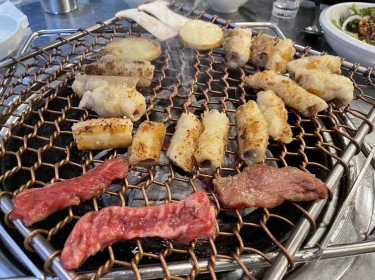  평택 법원 곱창 맛집, 특별한 소스와 숯불<찬희네 황소곱창>