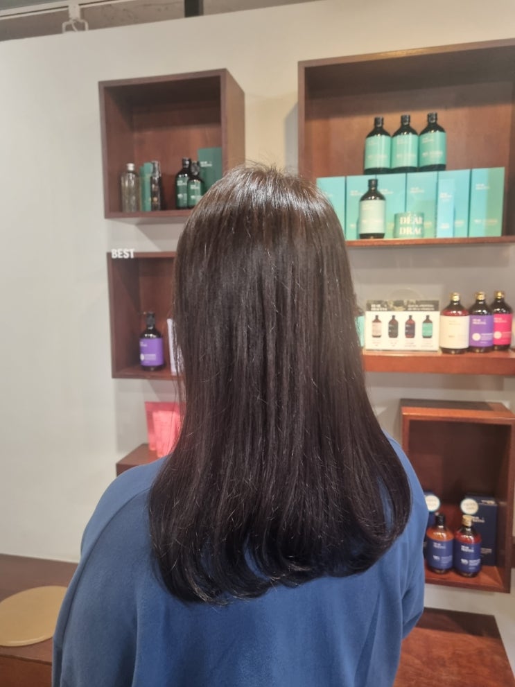 구월동 미용실, 세련된 구월동염색은 디자이너 지유 선생님께! 살롱드라세나 인천구월점