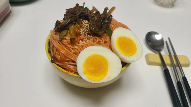 초간단 열무비빔국수 한 끼 초간단 열무비빔국수 한 끼