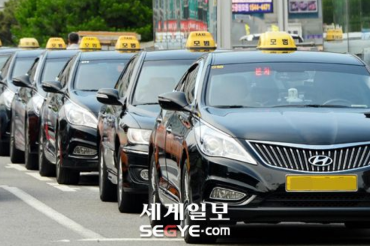  You should pay attention to model taxis in Korea.