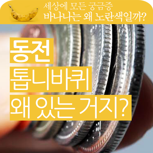 동전 테두리 톱니바퀴는 왜 있는 걸까? 동전 테두리 톱니바퀴는 왜 있는 걸까?