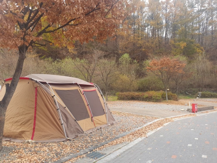 연천 고대산 캠핑 리조트내의 캠핑장 다녀왔어요.