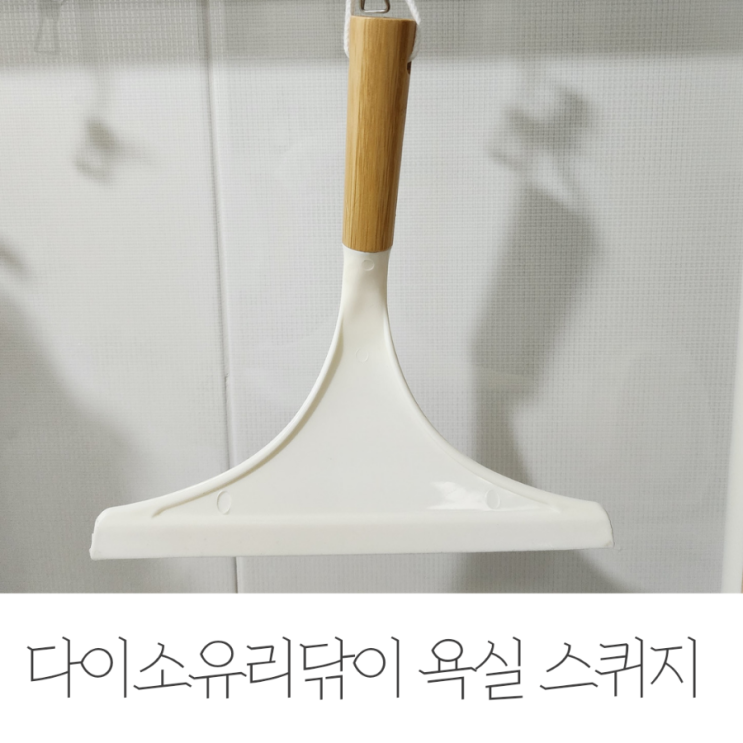  다이소유리닦이 내돈내산 욕실 스퀴지 실사용기