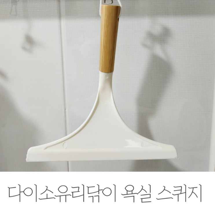 다이소유리닦이 내돈내산 욕실 스퀴지 실사용기