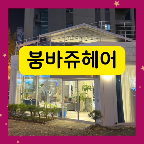  청주 용암동 붐바쥬헤어 클리닉 솔직후기 추천해요