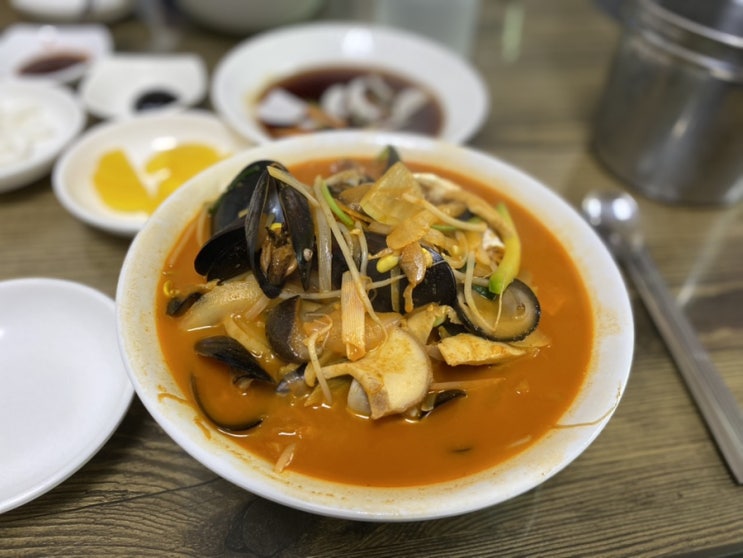  제주도 짬뽕 해장국대신 선택한 사계짬뽕