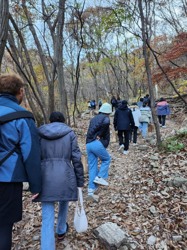 블챌 (11-1주차) 대전 수통골 미얀마학생들과 함께, 추수감사절 찬양