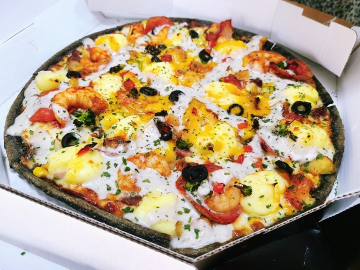  피자맛집 "피자플래넷" 만수르피자 미친토핑 앞으로 너만 먹는다(배달후기)