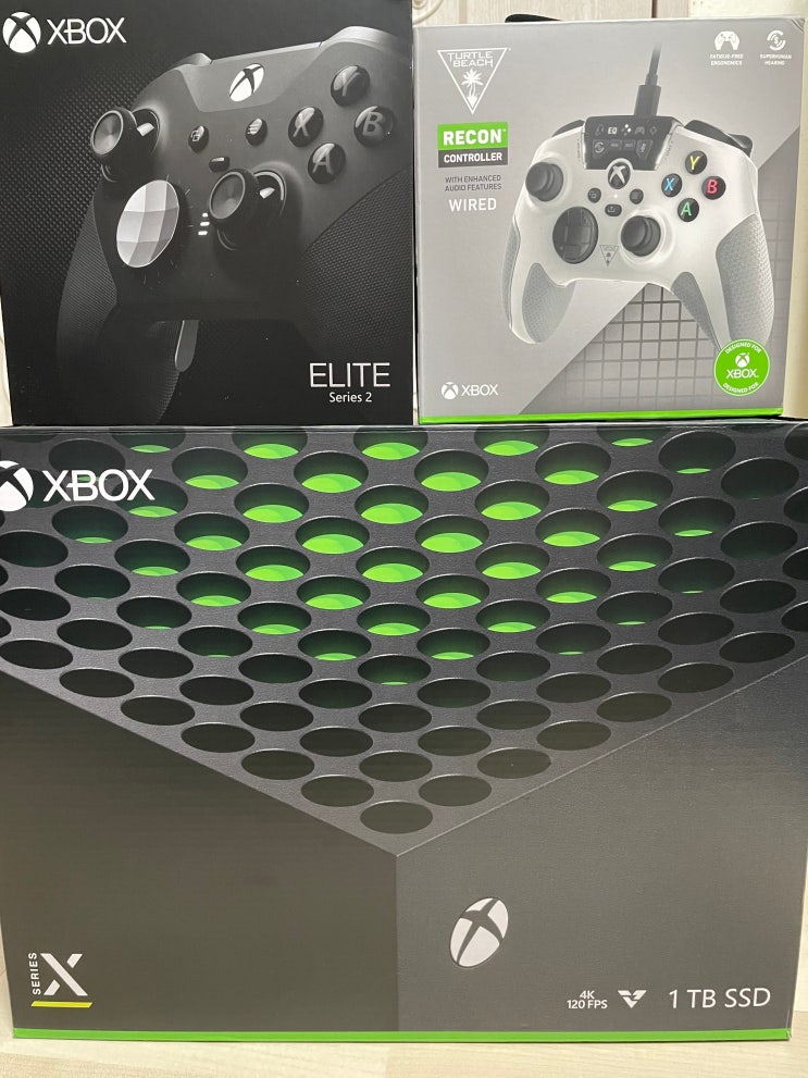  XBOX SERIES X(XSX) 엑시엑 구매 후기 삼대장 완성!