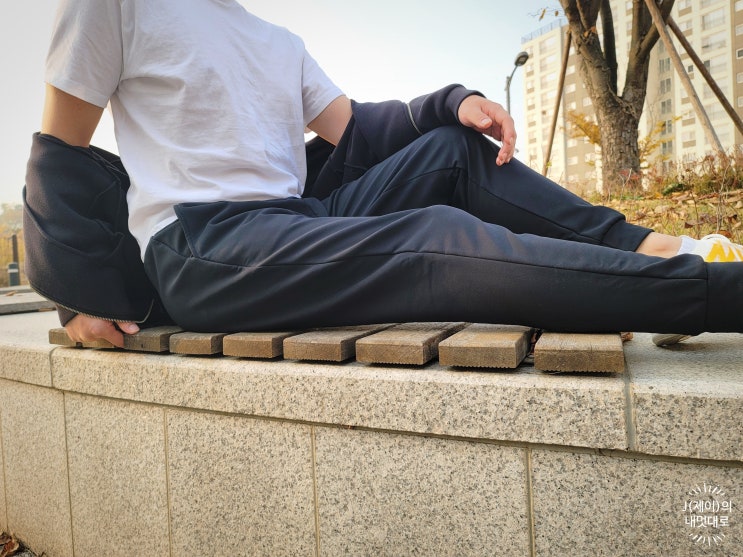  가을겨울 남자트레이닝바지 추천! 블랙몬스터핏 기모조거팬츠