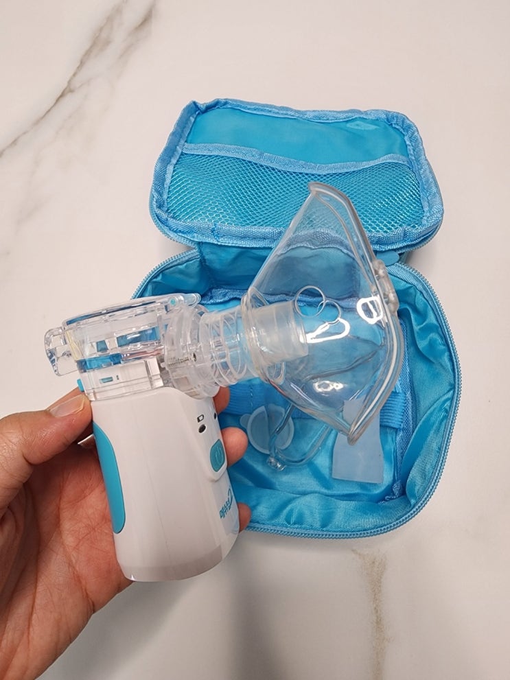  아기 기침 많이할때 , 메쉬넵2 가정용 네블라이저 HL-100A